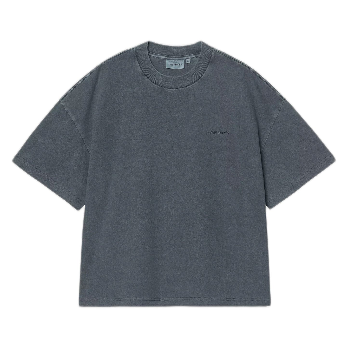 T-Shirt Carhartt Wip S/S Benton T-Shirt  - Carbon garment dyed
