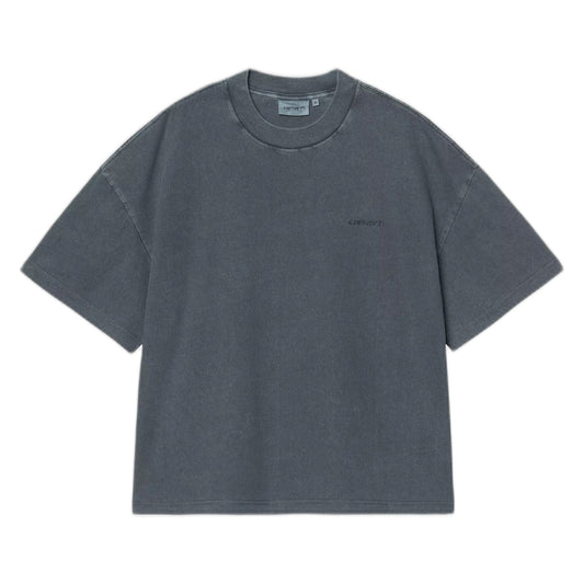 T-Shirt Carhartt Wip S/S Benton T-Shirt  - Carbon garment dyed