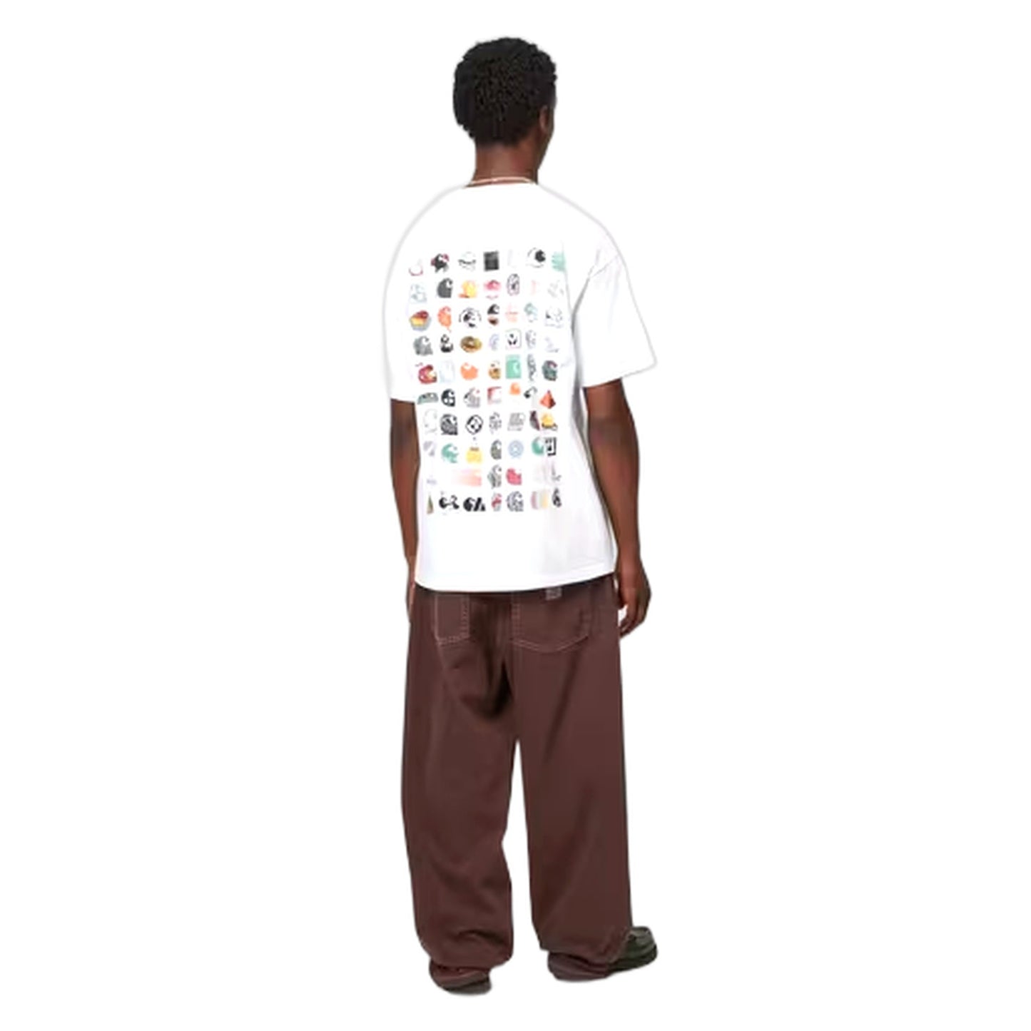 T-Shirt Carhartt Wip S/S C Logo Archive T-Shirt - White - T-Shirt di Carhartt Wip | Francis Concept