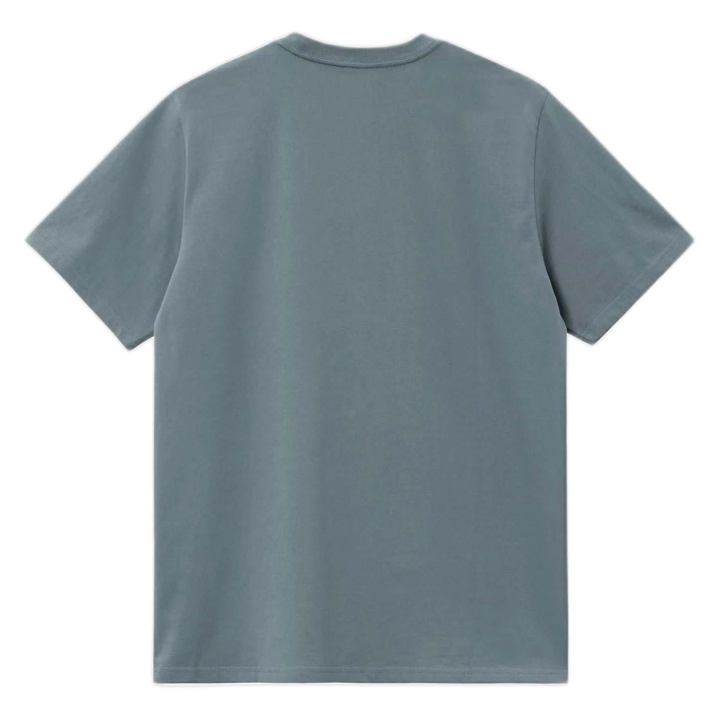 T-Shirt Carhartt Wip S/S Chase - Cozy Blue / Gold-Francis Concept