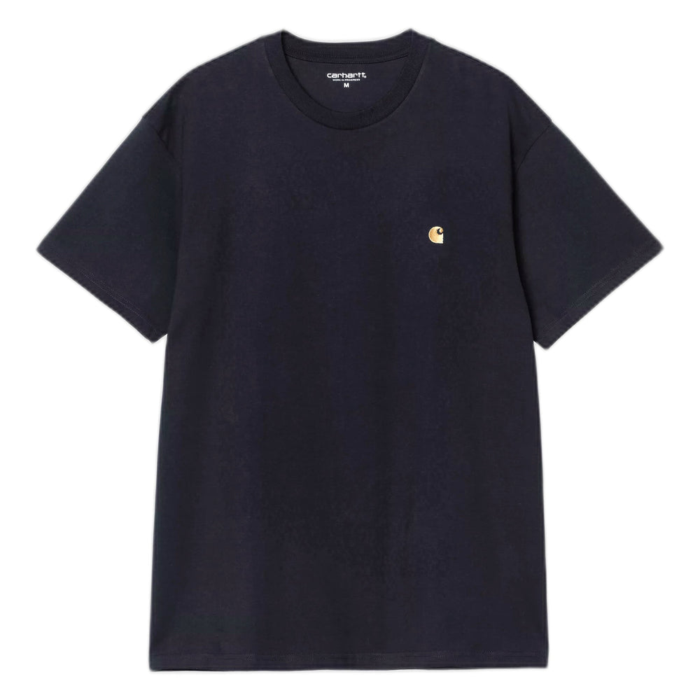 T-Shirt Carhartt Wip S/S Chase - Dark Navy-Francis Concept