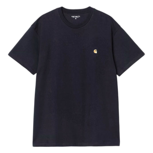 T-Shirt Carhartt Wip S/S Chase - Dark Navy-Francis Concept