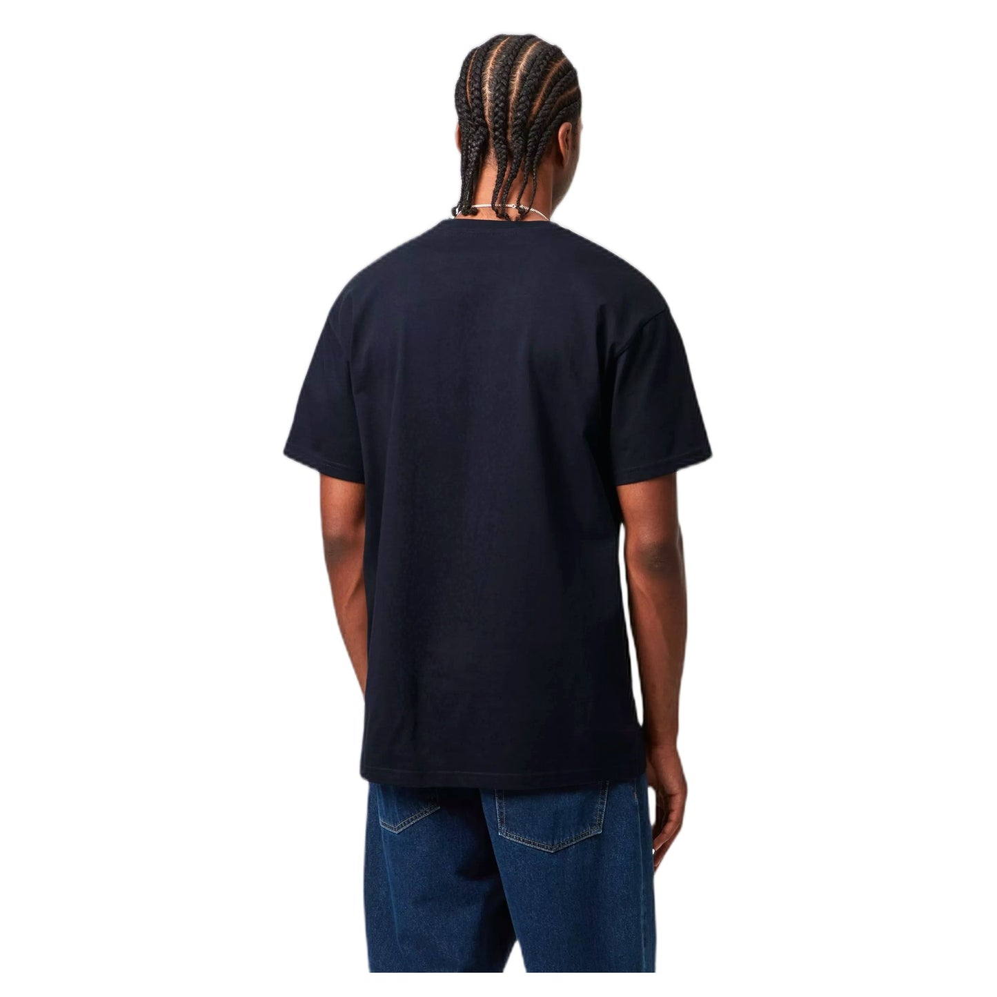 T-Shirt Carhartt Wip S/S Chase - Dark Navy-Francis Concept