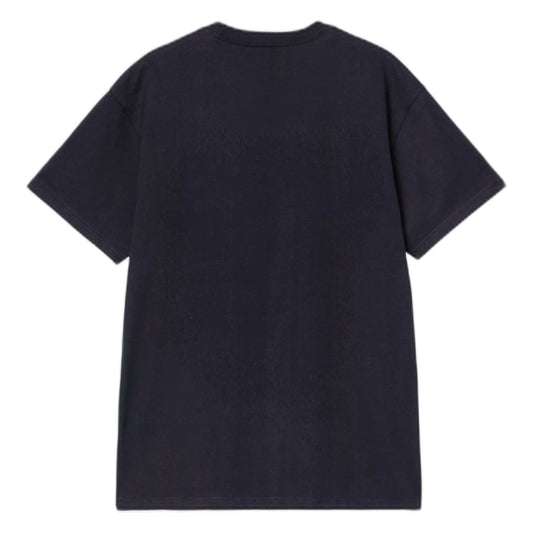 T-Shirt Carhartt Wip S/S Chase - Dark Navy-Francis Concept
