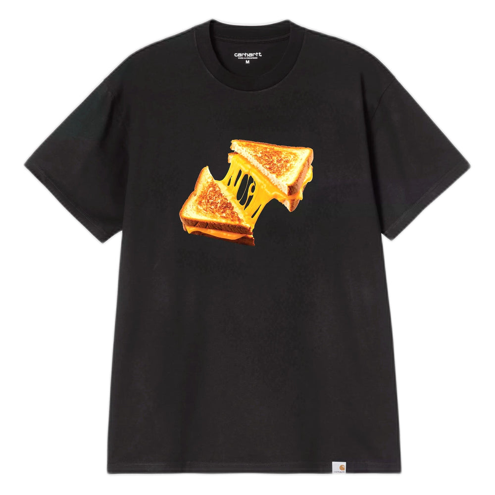 T-Shirt Carhartt Wip S/S Cheese Toast T-Shirt - Black-Francis Concept