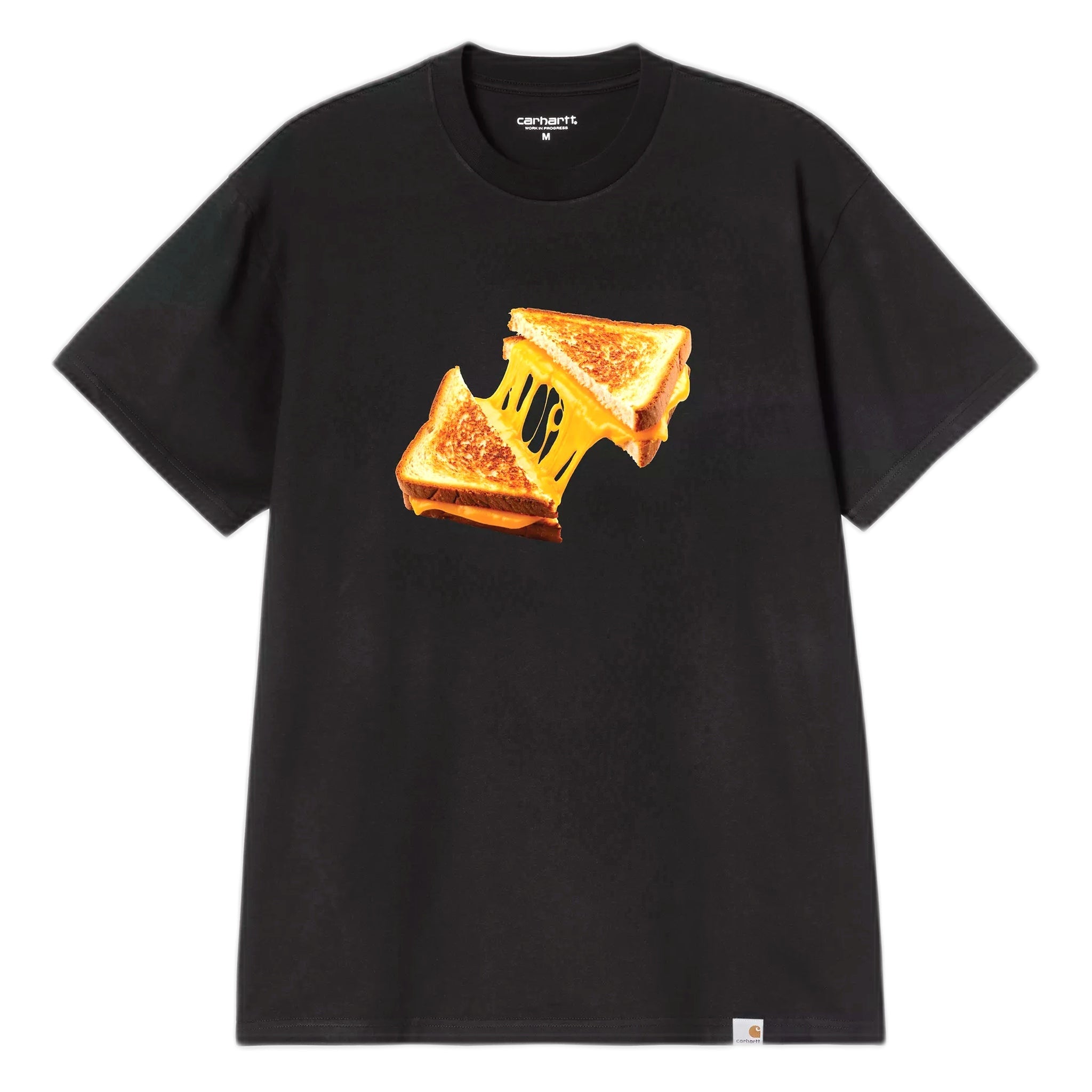 T-Shirt Carhartt Wip S/S Cheese Toast T-Shirt - Black - T-Shirt di Carhartt Wip | Francis Concept