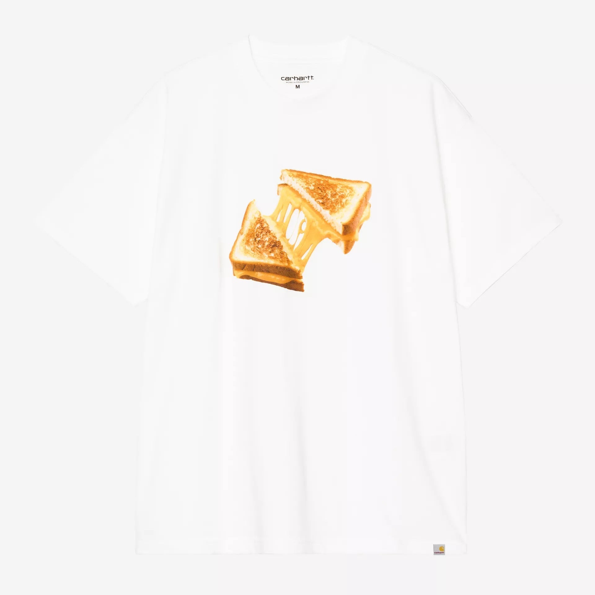 T-Shirt Carhartt Wip S/S Cheese Toast T-Shirt - White - T-Shirt di Carhartt Wip | Francis Concept