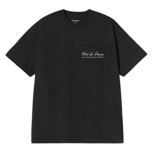 T-Shirt Carhartt Wip S/S Cloud Heart T-Shirt - Black-Francis Concept