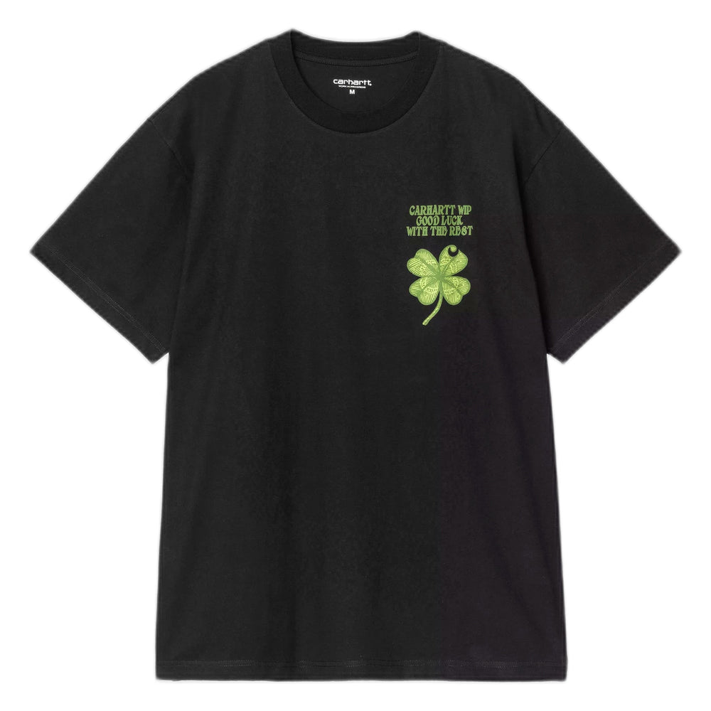 T-Shirt Carhartt Wip S/S Clover T-Shirt - Black-Francis Concept