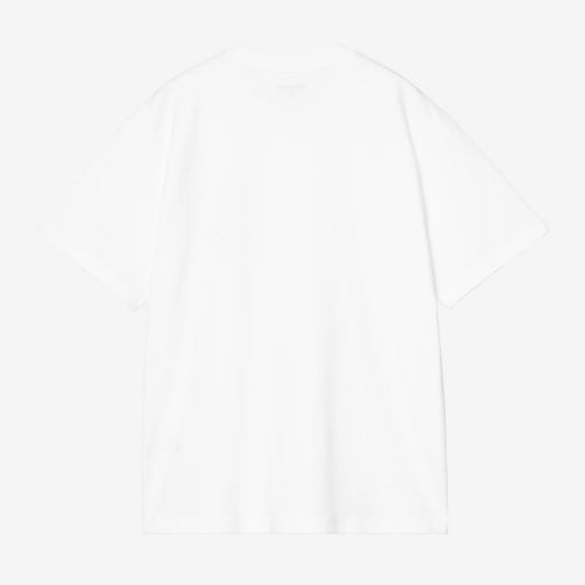 T-Shirt Carhartt Wip S/S Clover T-Shirt - White-Francis Concept