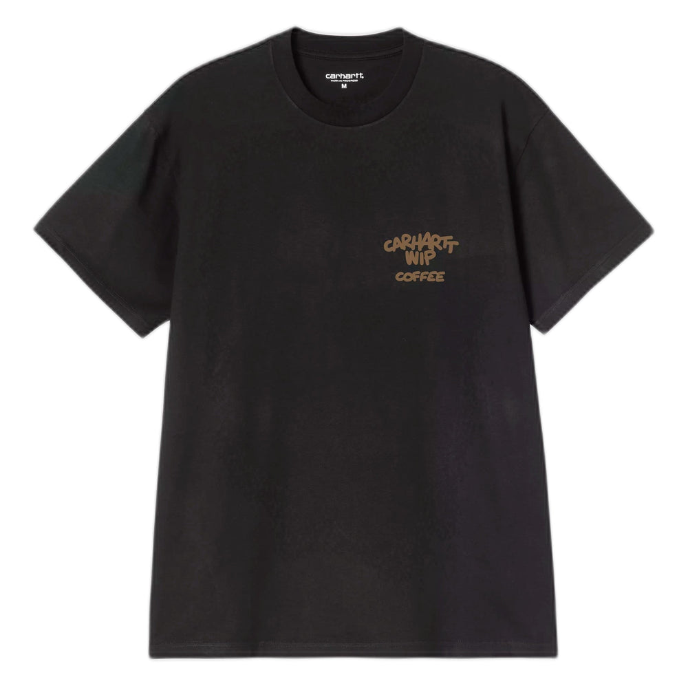 T-Shirt Carhartt Wip S/S Coffe Break T-Shirt - Black-Francis Concept