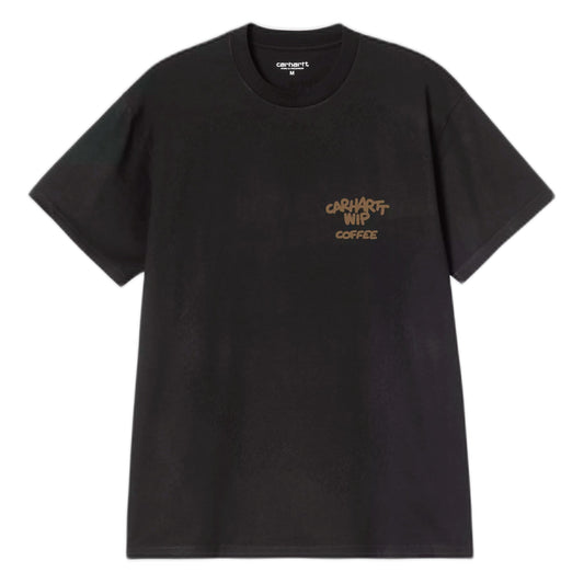 T-Shirt Carhartt Wip S/S Coffe Break T-Shirt - Black-Francis Concept