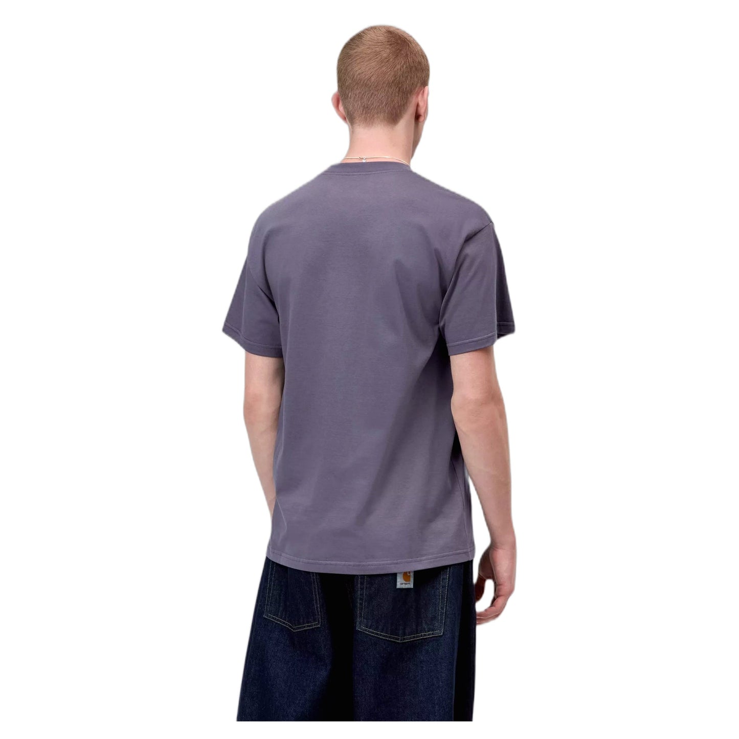 T-Shirt Carhartt Wip S/S Fan T-Shirt -Shady Purple-Francis Concept