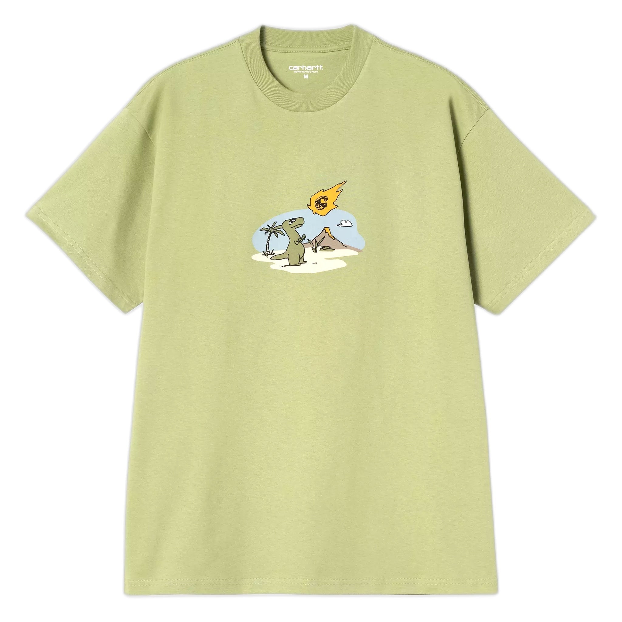 T-Shirt Carhartt Wip S/S Impact T-Shirt - Gentle Green - T-Shirt di Carhartt Wip | Francis Concept