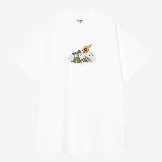 T-Shirt Carhartt Wip S/S Impact - White-Francis Concept