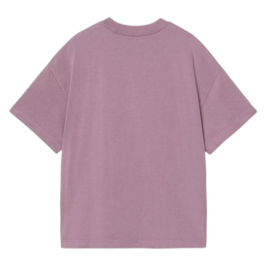 T-Shirt Carhartt Wip S/S Link Script T-Shirt - Phlox / White