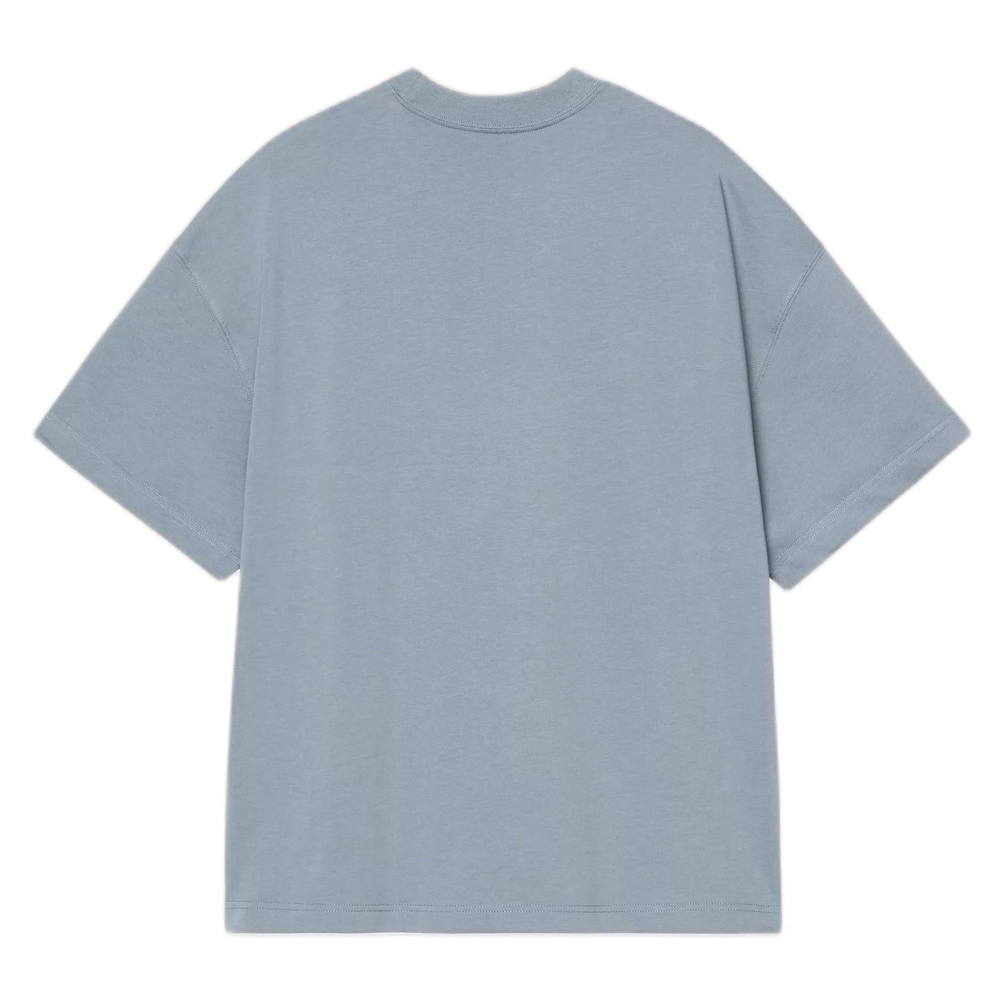 T-Shirt Carhartt Wip S/S Link Script T-Shirt - Velvet Blue / White