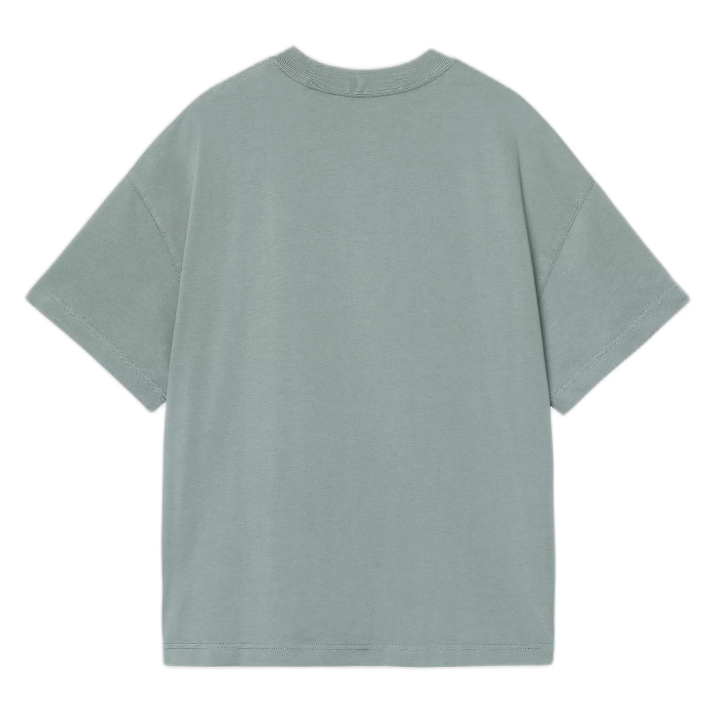 T-Shirt Carhartt Wip S/S Link Script T-Shirt - Velvet Green / White