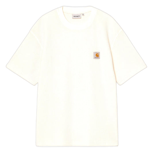 T-Shirt Carhartt Wip S/S Nelson Waffle T-Shirt - Natural Garment Dyed