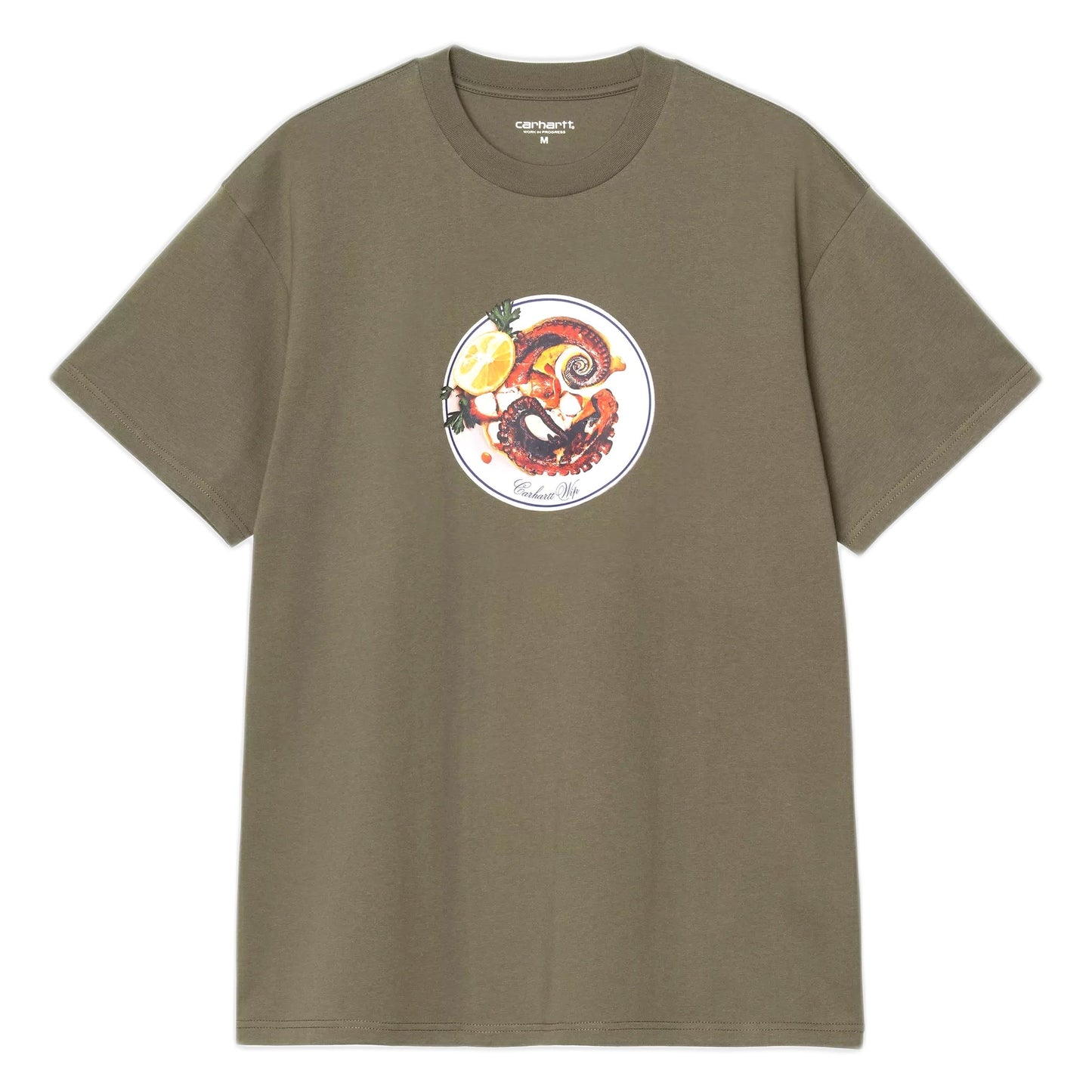 T-Shirt Carhartt Wip S/S Octopus T-Shirt - Leaf - T-Shirt di Carhartt Wip | Francis Concept