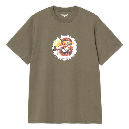 T-Shirt Carhartt Wip S/S Octopus T-Shirt - Leaf-Francis Concept