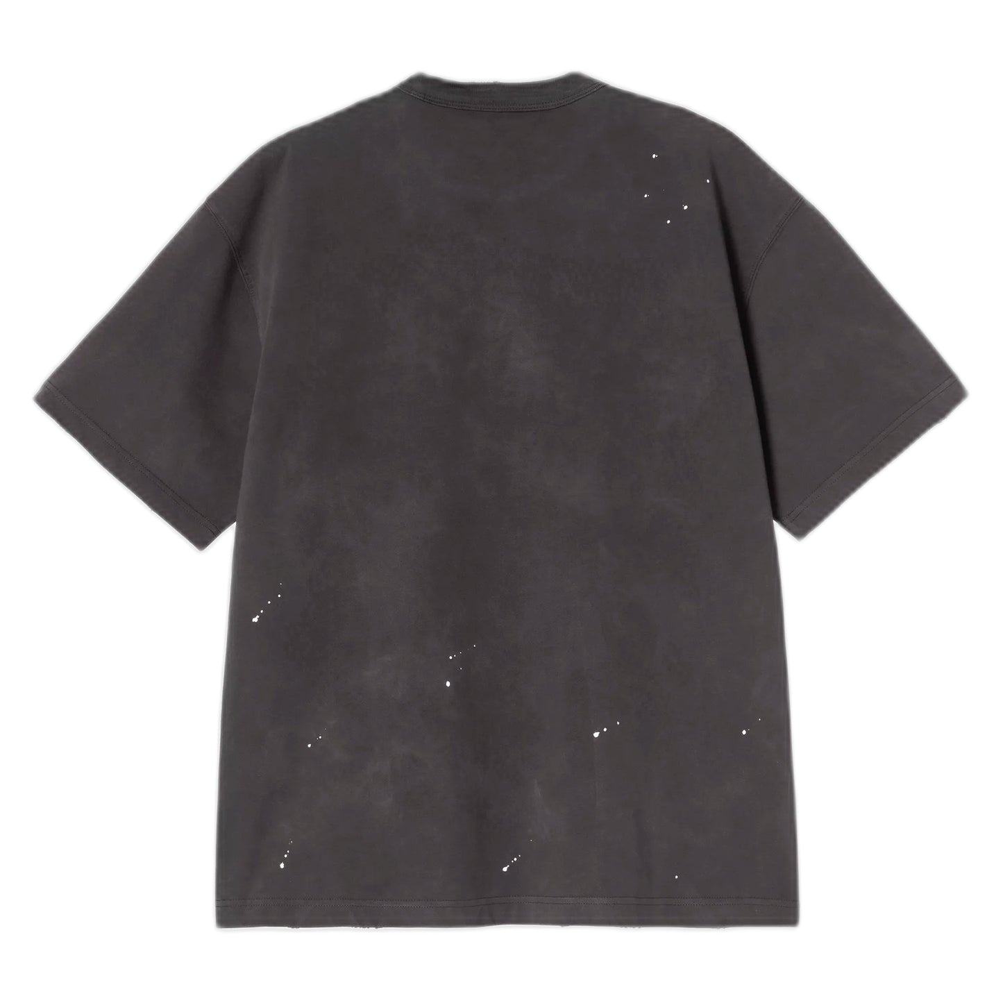 T-Shirt Carhartt Wip S/S Painter T-Shirt - Black destroy wash, splatter