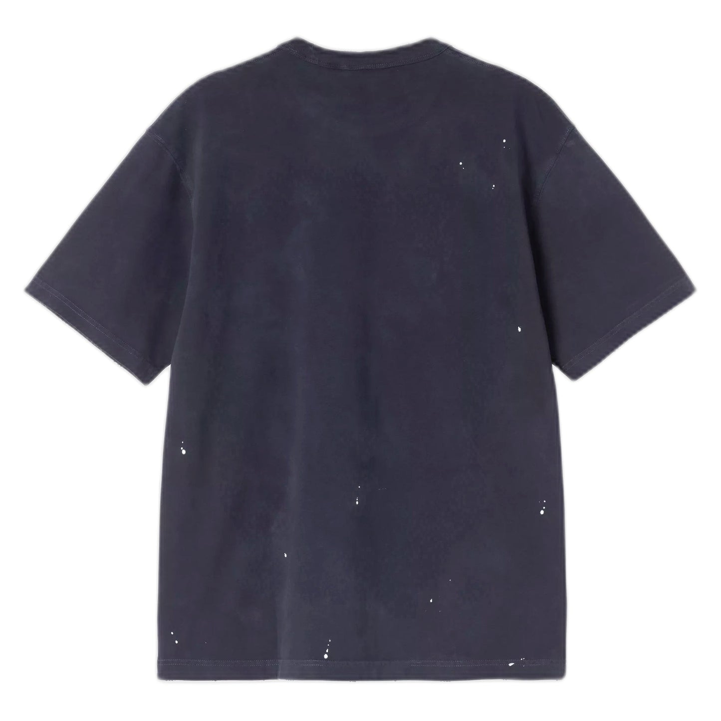T-Shirt Carhartt Wip S/S Painter T-Shirt - Dark Navy destroy wash, splatter