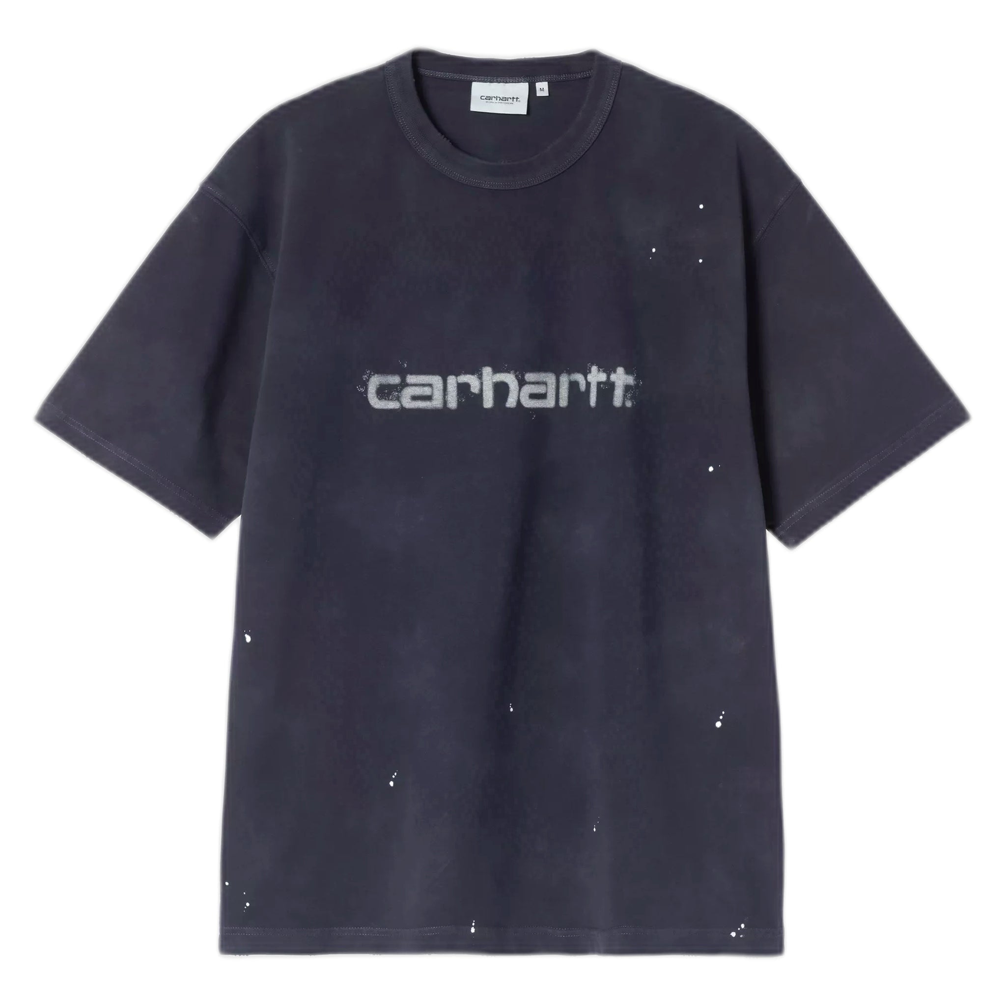 T-Shirt Carhartt Wip S/S Painter T-Shirt - Dark Navy destroy wash, splatter - T-Shirt di Carhartt Wip | Francis Concept