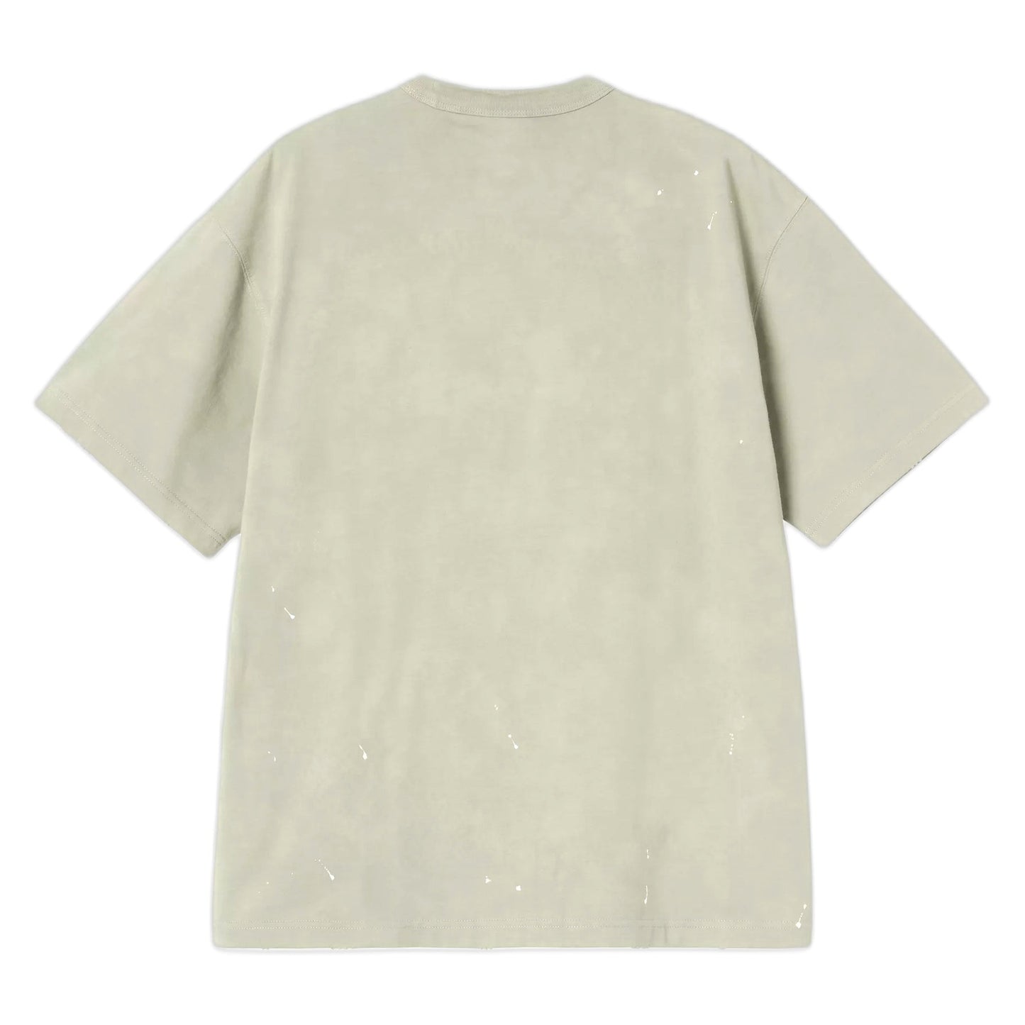 T-Shirt Carhartt Wip S/S Painter T-Shirt - Green destroy wash, splatter