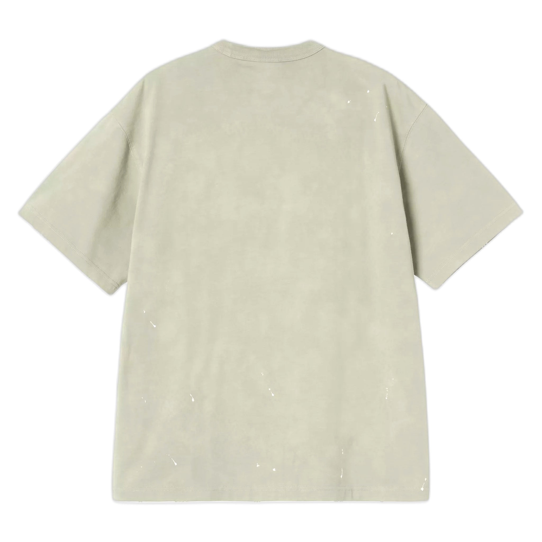T-Shirt Carhartt Wip S/S Painter T-Shirt - Green destroy wash, splatter - T-Shirt di Carhartt Wip | Francis Concept