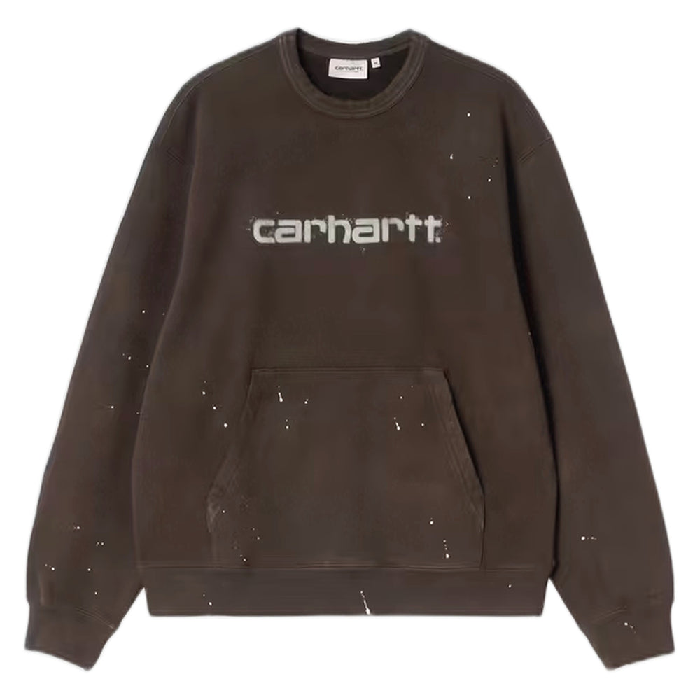 T-Shirt Carhartt Wip S/S Painter T-Shirt - Tobacco destroy wash, splatter