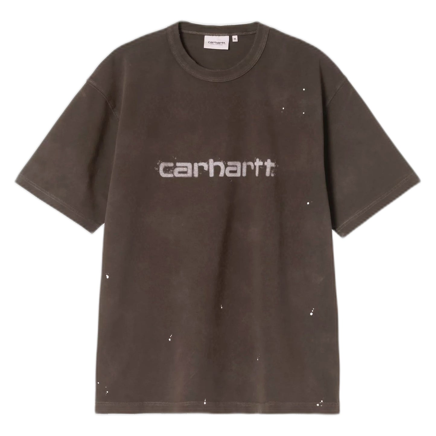 T-Shirt Carhartt Wip S/S Painter T-Shirt - Tobacco destroy wash, splatter