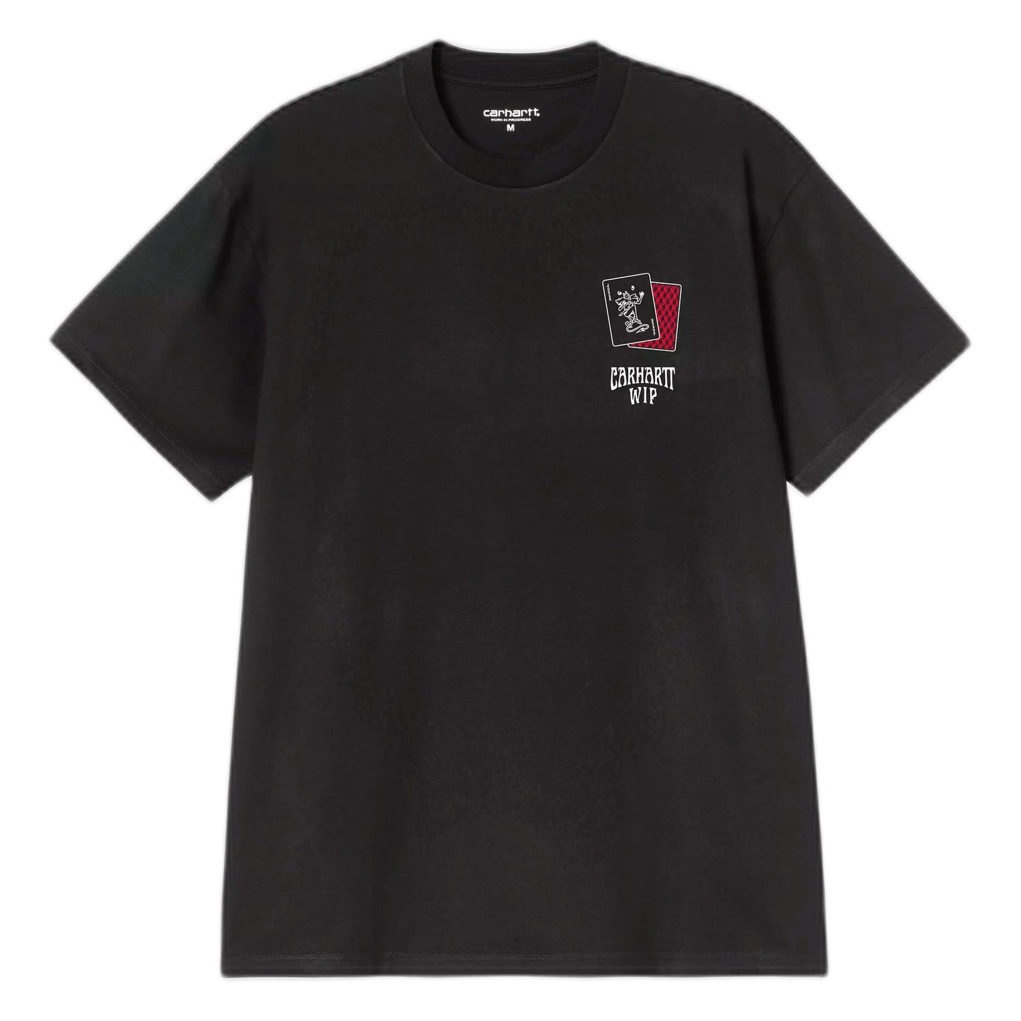 T-Shirt Carhartt Wip S/S Playing Cards T-Shirt - Black-Francis Concept