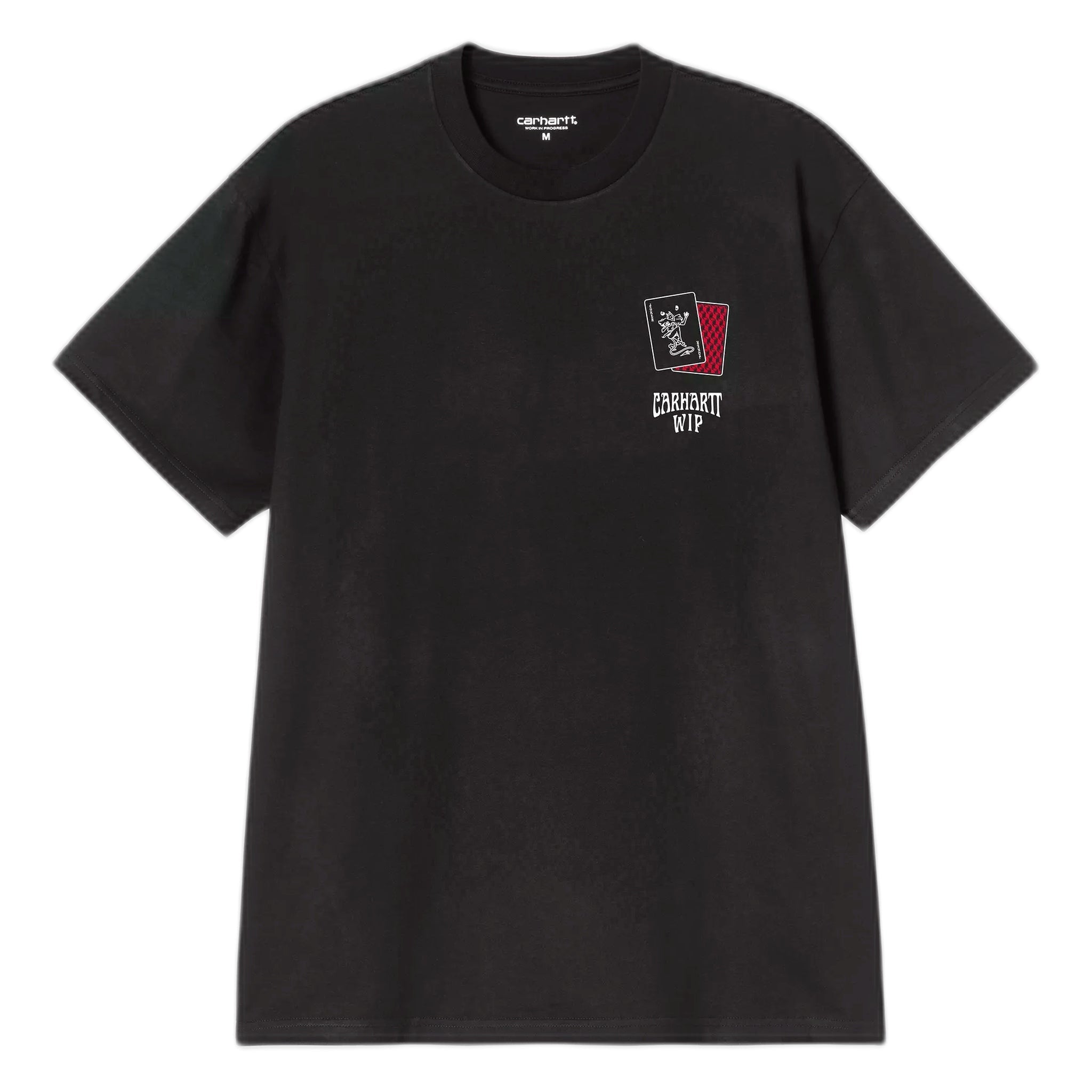 T-Shirt Carhartt Wip S/S Playing Cards T-Shirt - Black - T-Shirt di Carhartt Wip | Francis Concept