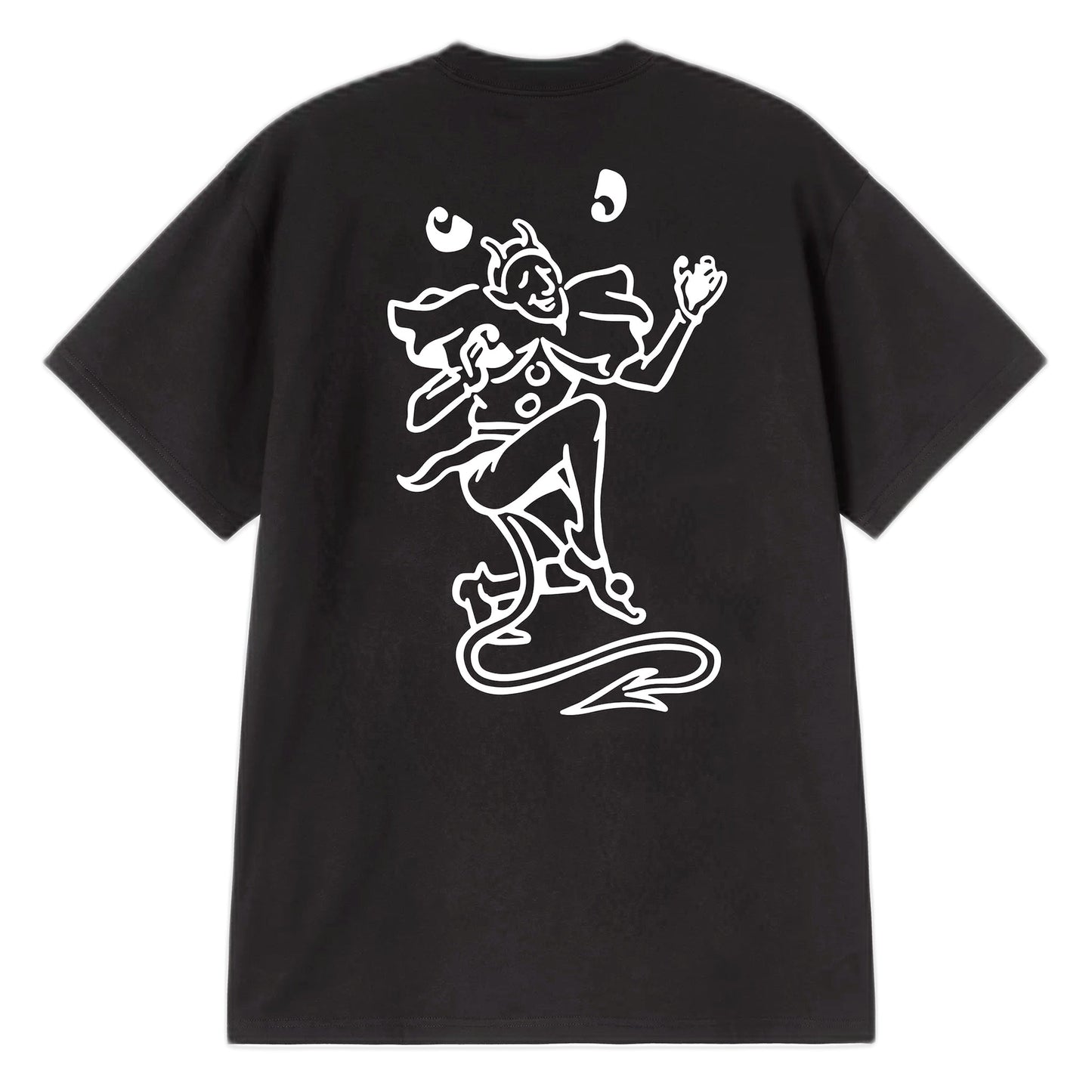 T-Shirt Carhartt Wip S/S Playing Cards T-Shirt - Black-Francis Concept