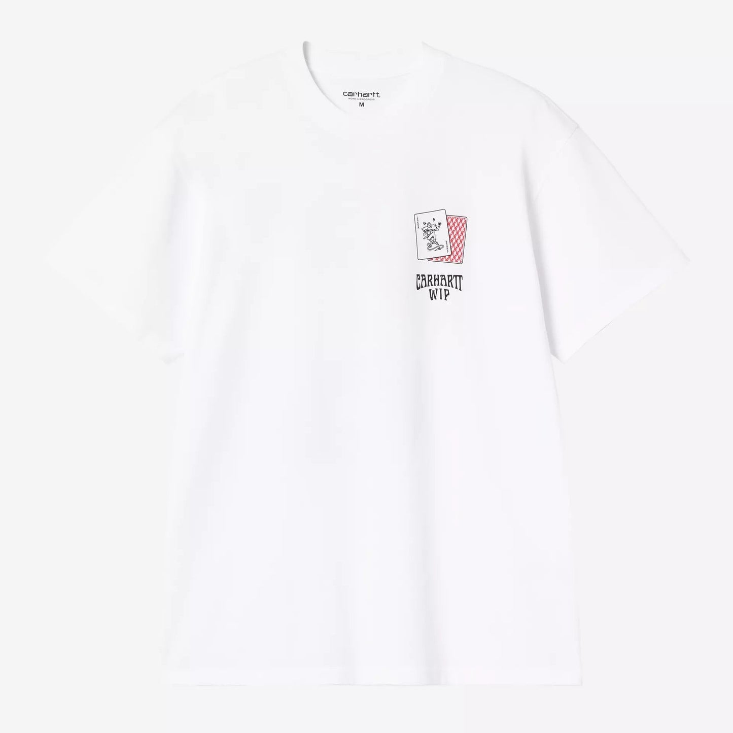 T-Shirt Carhartt Wip S/S Playing Cards T-Shirt - White-Francis Concept