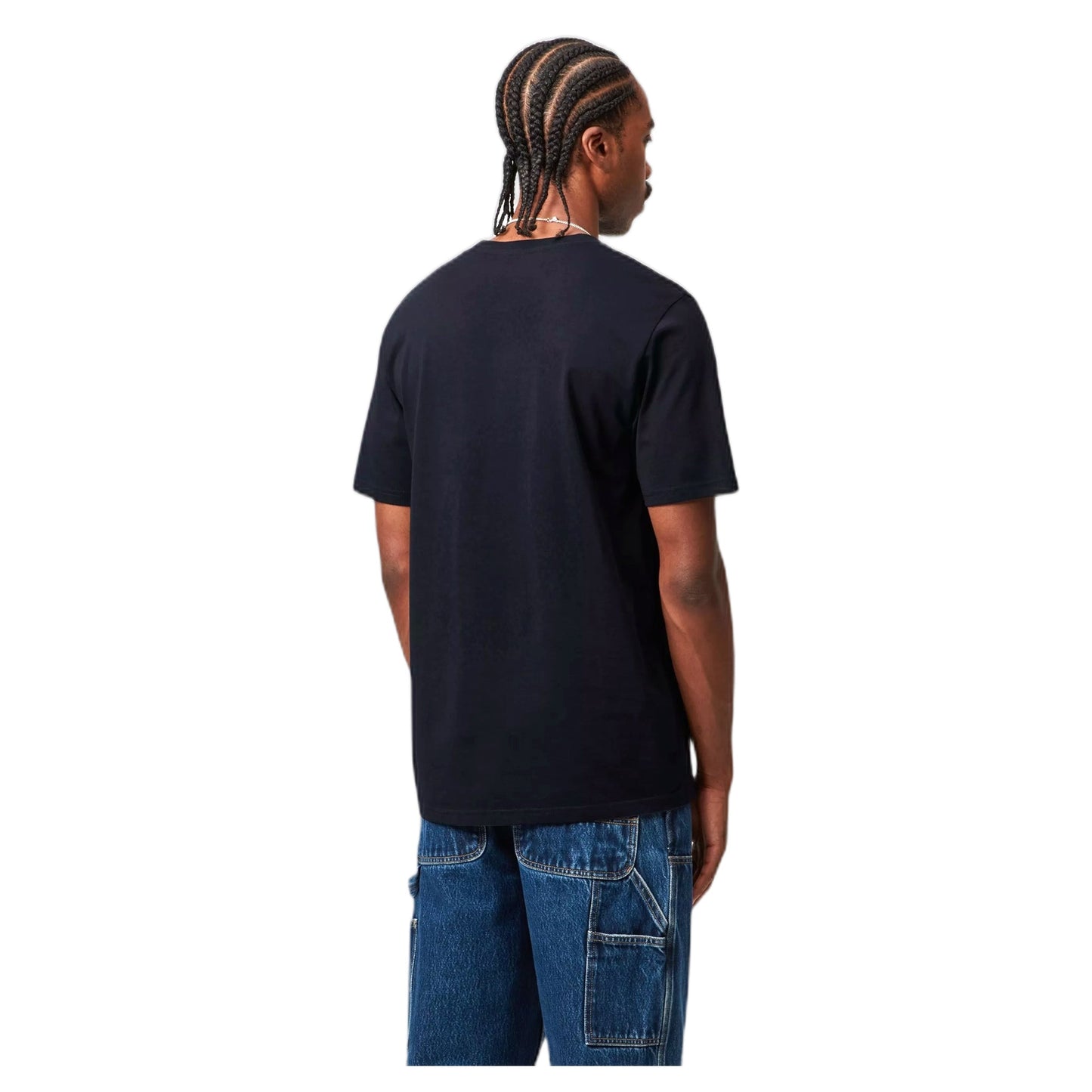 T-Shirt Carhartt Wip S/S Pocket - Dark Navy-Francis Concept