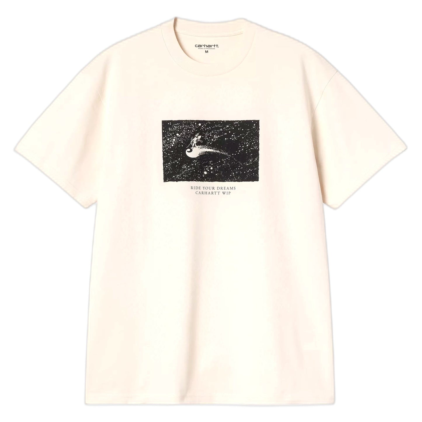 T-Shirt Carhartt Wip S/S Ride Your Dreams - Natural-Francis Concept