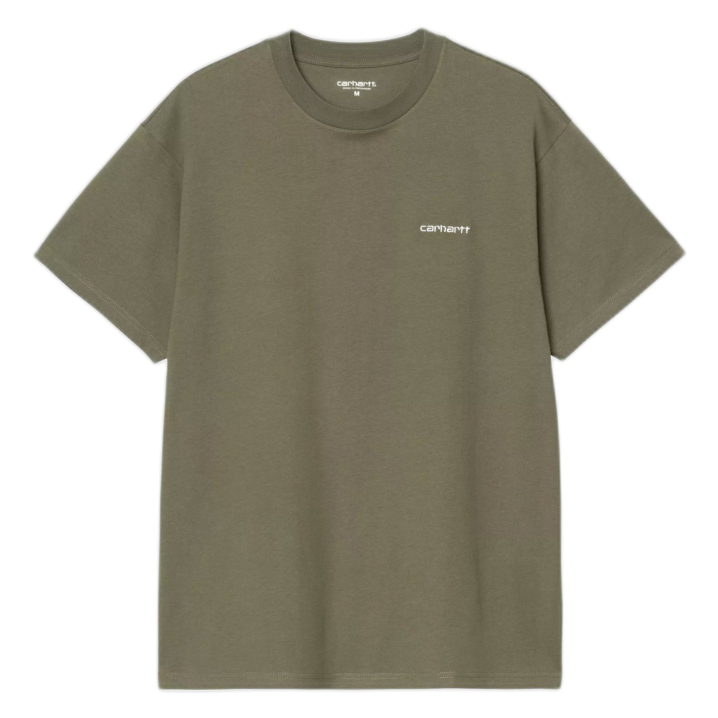 T-Shirt Carhartt Wip S/S Script Embroidery - Leaf-Francis Concept