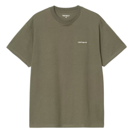 T-Shirt Carhartt Wip S/S Script Embroidery - Leaf-Francis Concept
