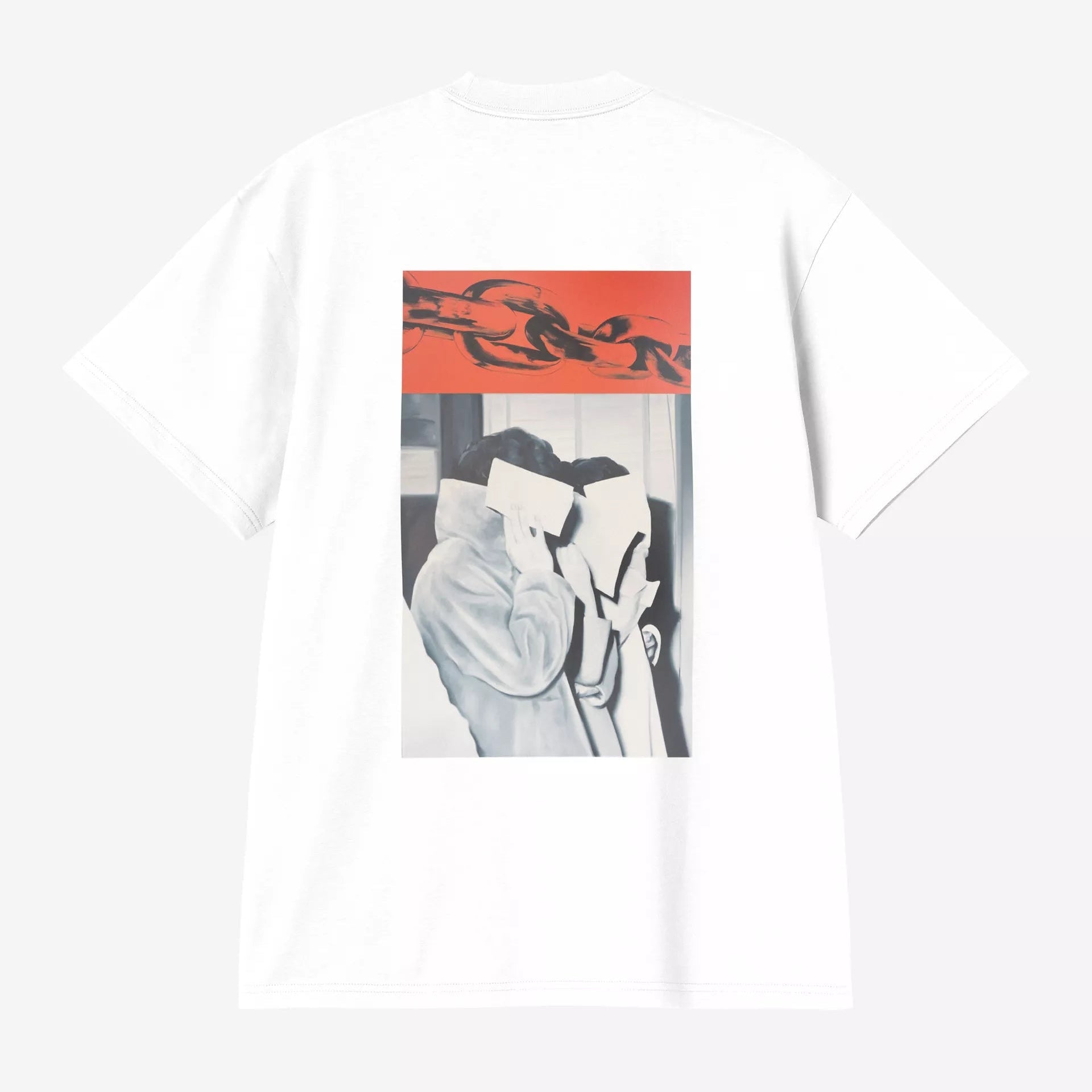 T-Shirt Carhartt Wip S/S Sean Hamilton 01 T-Shirt - White - T-Shirt di Carhartt Wip | Francis Concept