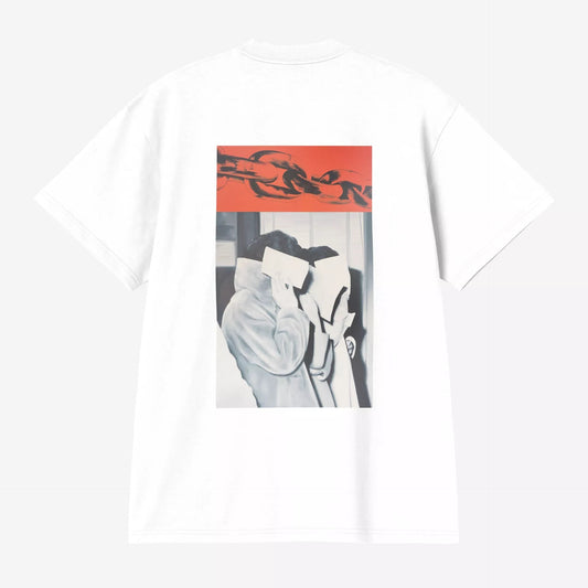 T-Shirt Carhartt Wip S/S Sean Hamilton 01 T-Shirt - White