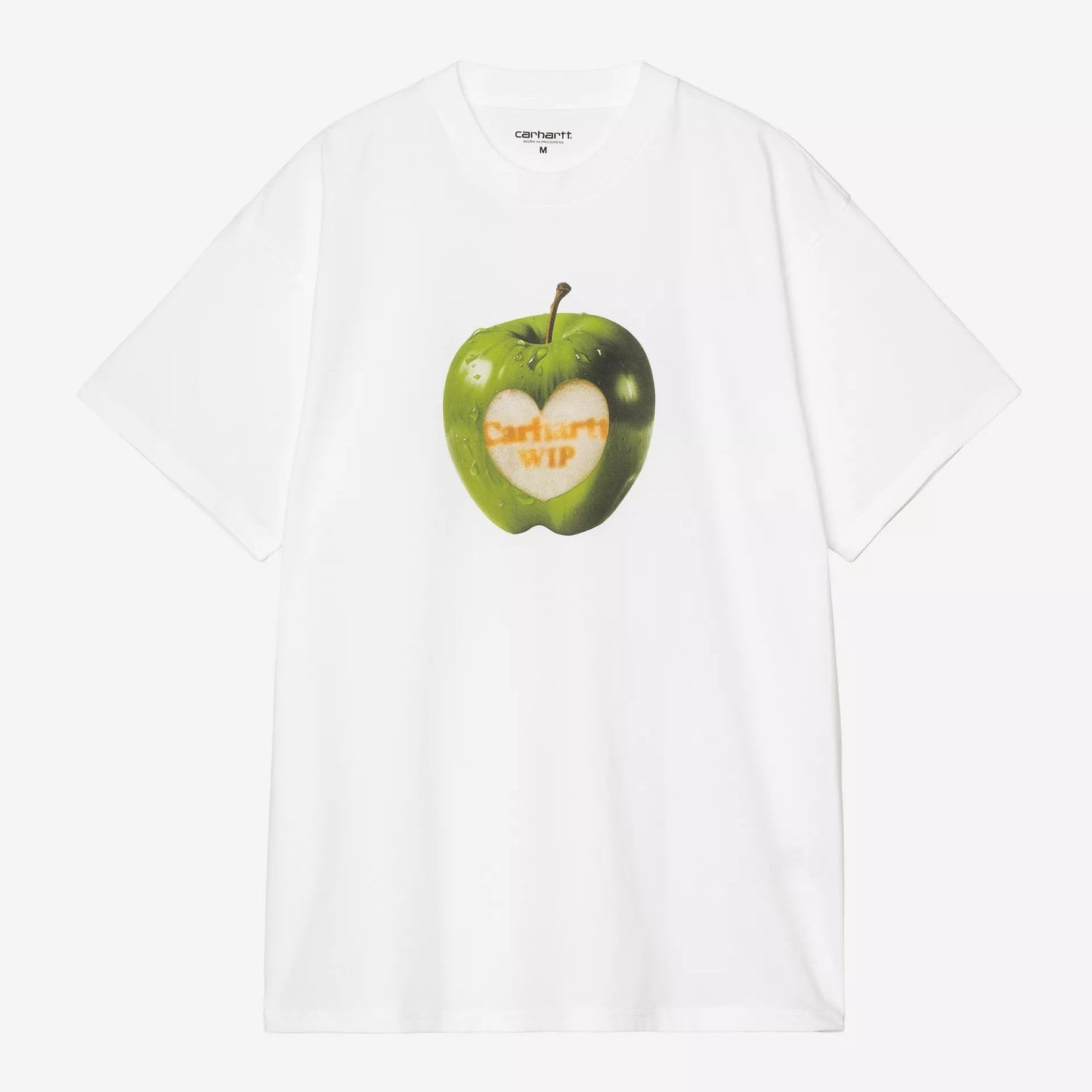 T-shirt Carhartt Wip S/S Spoiled T-Shirt - White-Francis Concept