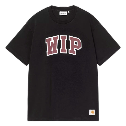 T-Shirt Carhartt Wip S/S WIP T-Shirt - Black Heavy Stone Washed