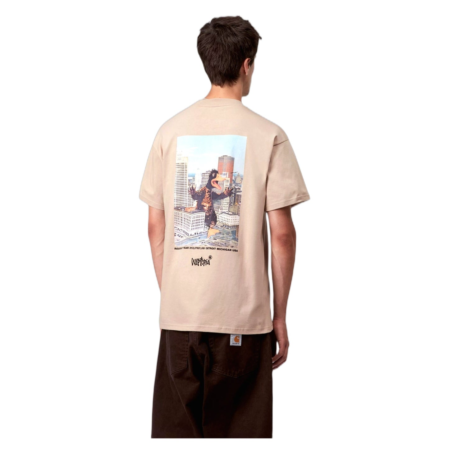 T-Shirt Carhartt Wip S/S Wiptopia - Wall - T-Shirt di Carhartt Wip | Francis Concept