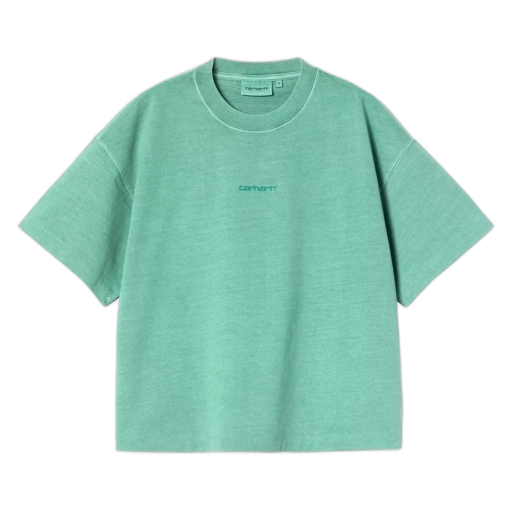 T-Shirt Carhartt Wip W' S/S Benton T-Shirt - Lily garment dyed - T-Shirt di Carhartt Wip | Francis Concept