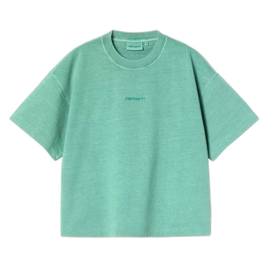 T-Shirt Carhartt Wip W' S/S Benton T-Shirt - Lily garment dyed - T-Shirt di Carhartt Wip | Francis Concept