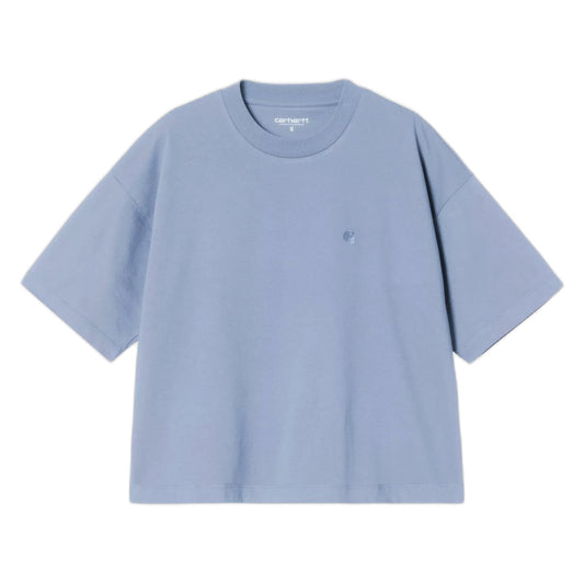 T-Shirt Carhartt Wip W' S/S Chester T-Shirt - Gentle Blue - T-Shirt di Carhartt Wip | Francis Concept