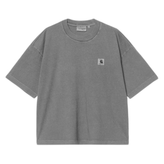 T-Shirt Carhartt Wip W' S/S Nelson T-Shirt - Black garment dyed - T-Shirt di Carhartt Wip | Francis Concept