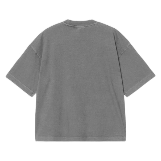 T-Shirt Carhartt Wip W' S/S Nelson T-Shirt - Black garment dyed - T-Shirt di Carhartt Wip | Francis Concept